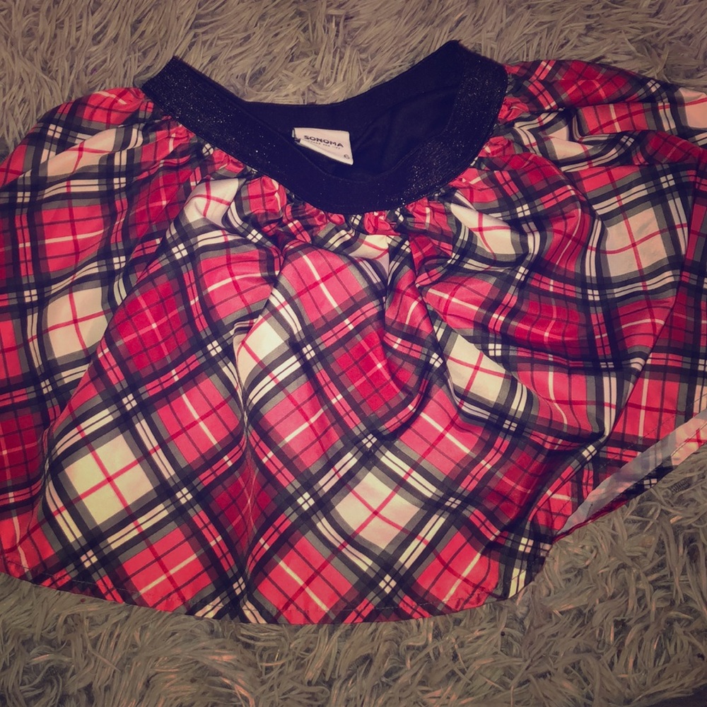 Girls Plaid Skirt